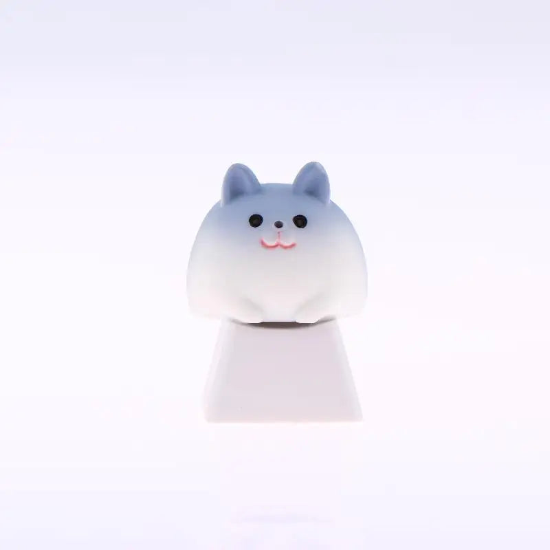 Cute Cartoon 3D Animal Keycap Mechanical Keyboard Caps OEM Height Keycap Kawaii DIY Keyboard Accessories Girl Gifts