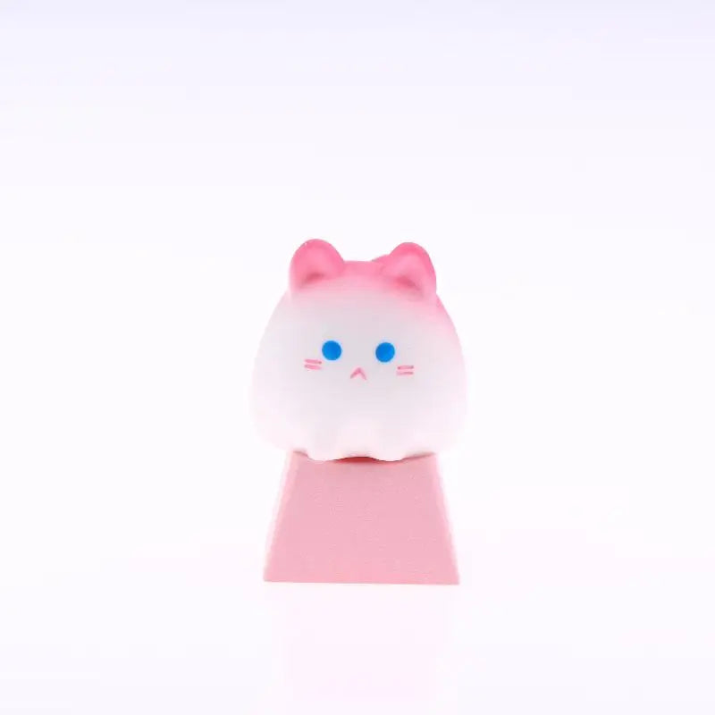 Cute Cartoon 3D Animal Keycap Mechanical Keyboard Caps OEM Height Keycap Kawaii DIY Keyboard Accessories Girl Gifts
