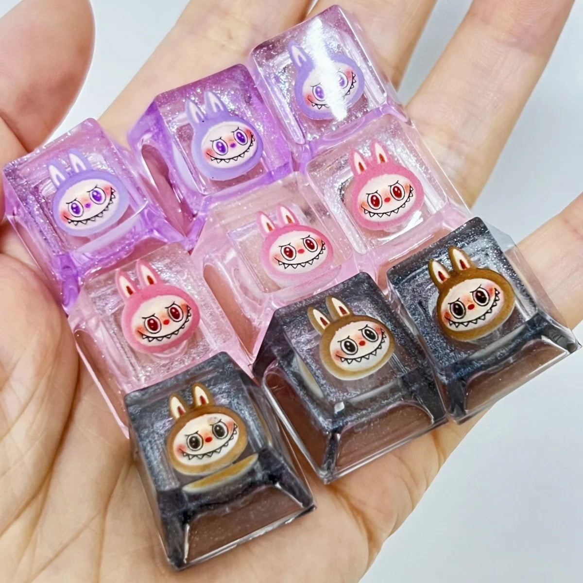 Cute Animal Keycap For Mechanical Keyboard Custom Kawaii Cartoon Collectibles Gifts 3D Resin Game Keycaps