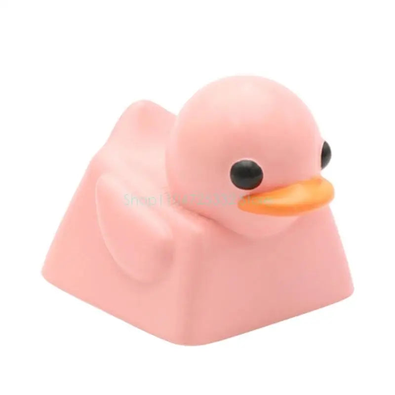 Cute Duck Keycap Cartoon Resin Keycaps for Switches Mechanical Gaming Keyboards DIY Personaliing 3D Keycap Keyboards Decoration
