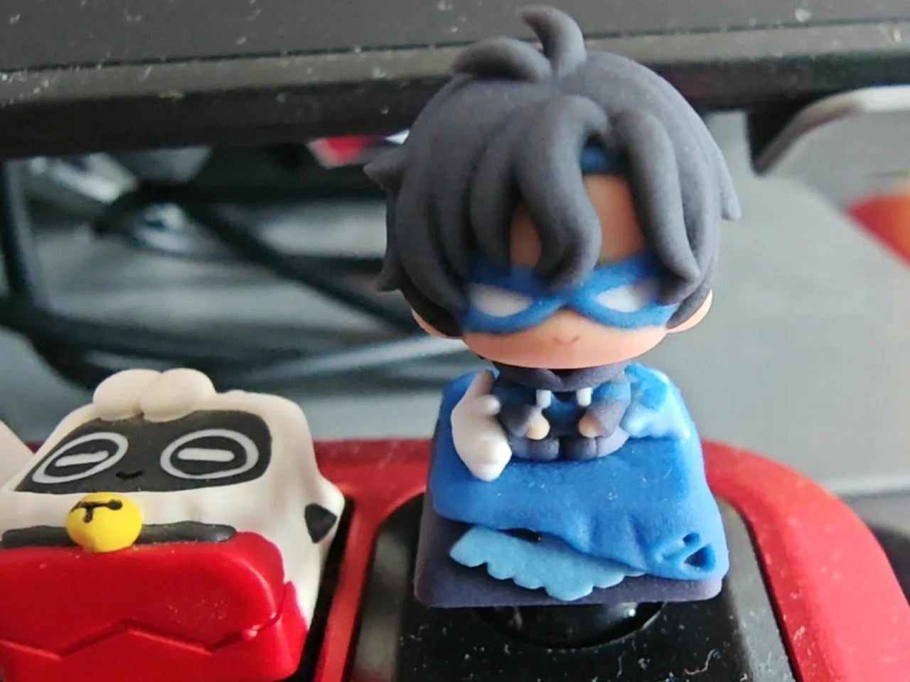 CSK Point Keycap Cute Anime 3D Resin Artisan Key Cap Custom Original Handmade 1 Pc Mechanical Keyboard KeyCap Gamer Accessories