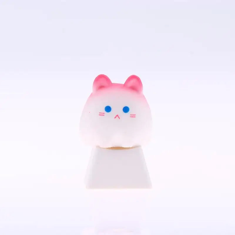 Cute Cartoon 3D Animal Keycap Mechanical Keyboard Caps OEM Height Keycap Kawaii DIY Keyboard Accessories Girl Gifts