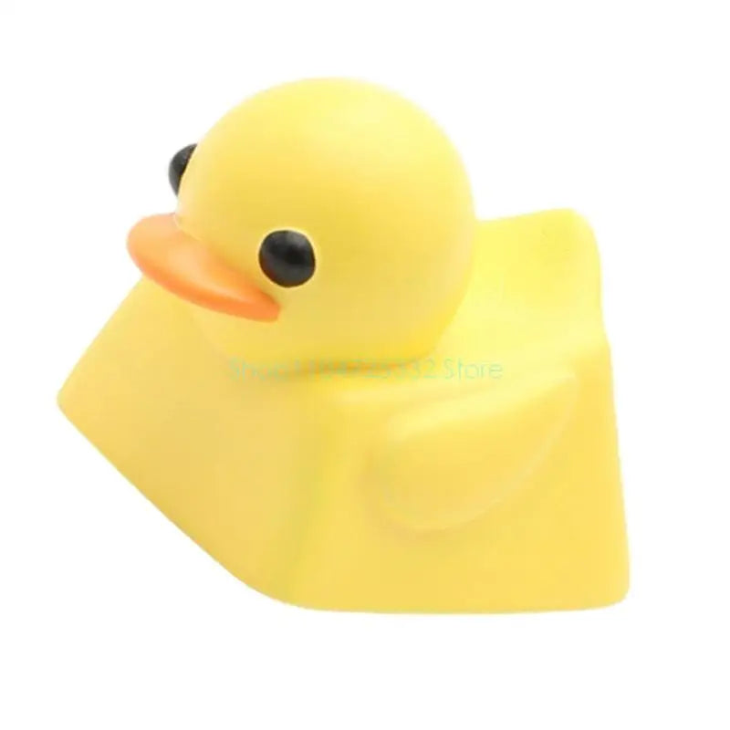 Cute Duck Keycap Cartoon Resin Keycaps for Switches Mechanical Gaming Keyboards DIY Personaliing 3D Keycap Keyboards Decoration