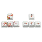 Coral sea keycap 6.25u Space bar ESC Entre keys Direction keys Sakura keycaps for Mechanical Gaming keyboar Key Cap