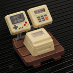Cute Keycaps Pervious to Light Retro Game Player Pattern Cross Shaft DIY Mechanical Keyboard Cap for PC Computer Game Keyboards