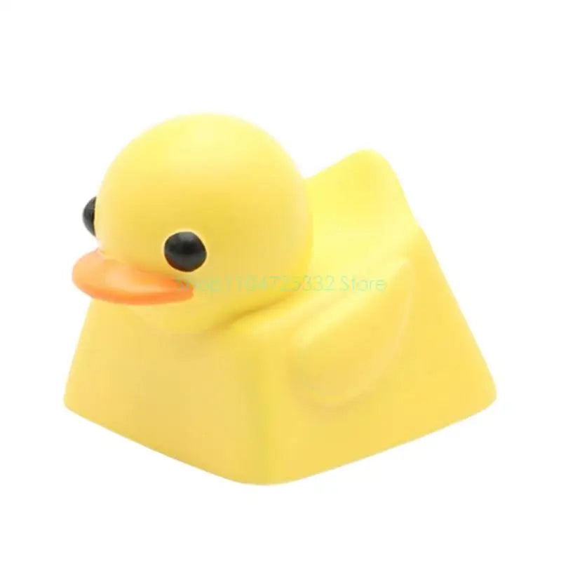 Cute Duck Keycap Cartoon Resin Keycaps for Switches Mechanical Gaming Keyboards DIY Personaliing 3D Keycap Keyboards Decoration