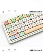 Crayon Shin-chan Mechanical Keyboard Keycaps Affordable Cartoon Keycaps Set PBT Material Keycaps Durable Keycap Girls Boys Gift