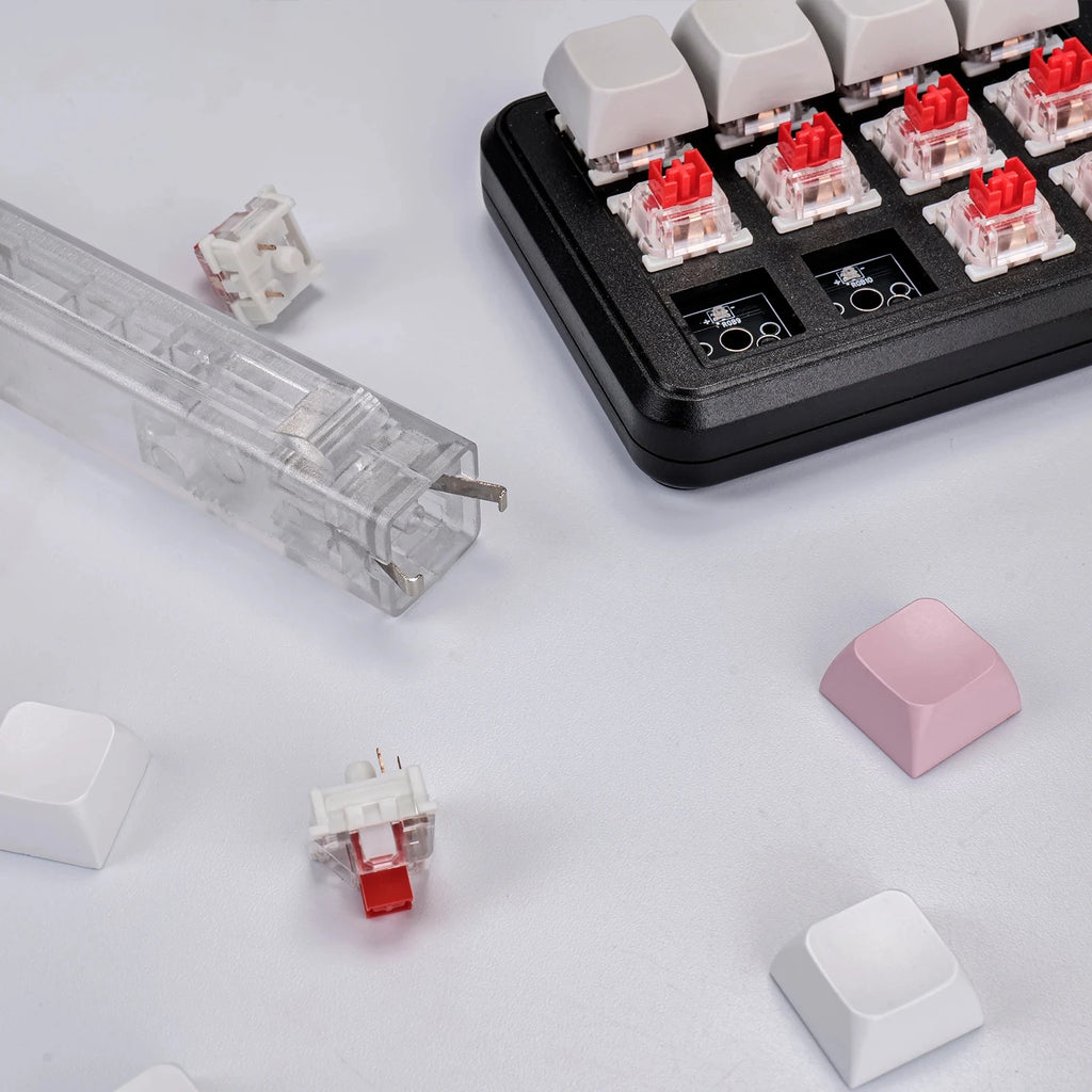 2 in 1 Switch Puller Keycap Puller Key Switch Keycap Puller for Mechanical Keyboard Gaming Keyboard Switches DIY Cleaning Tool