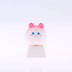 Cute Cartoon 3D Animal Keycap Mechanical Keyboard Caps OEM Height Keycap Kawaii DIY Keyboard Accessories Girl Gifts