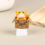 Customization Cute Cat Keycap Mechanical Keyboard Keycaps Artisan Anime Kawaii Keycap PBT Axis Cherry MX Cute Cat Diy Key Cap