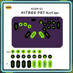 DOIO HITBOX KCGM-03 Mini Keyboard Keycaps 14+8 Keys PBT 2U Sublimation Customized Keycap Sets Arcade Game PC Accessories Gifts
