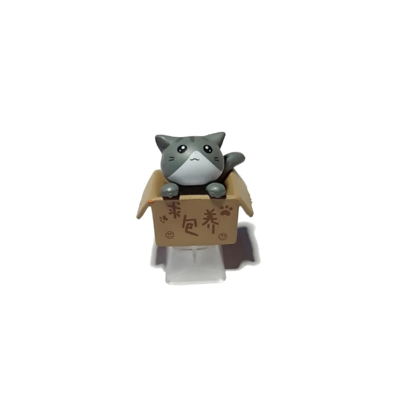 Customization Cute Cat Keycap Mechanical Keyboard Keycaps Artisan Anime Kawaii Keycap PBT Axis Cherry MX Cute Cat Diy Key Cap