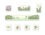 Cute Theme Personalized Addition Key Cap Eight Piece Set with Five Sides of Thermal Sublimation Cherry High Mechanical Keyboard