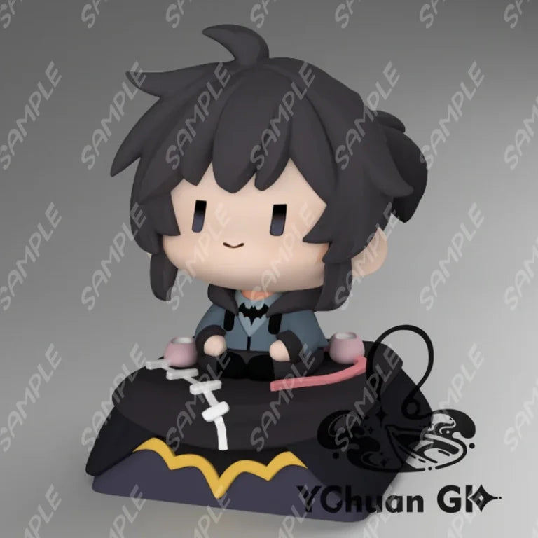 CSK Point Keycap Cute Anime 3D Resin Artisan Key Cap Custom Original Handmade 1 Pc Mechanical Keyboard KeyCap Gamer Accessories