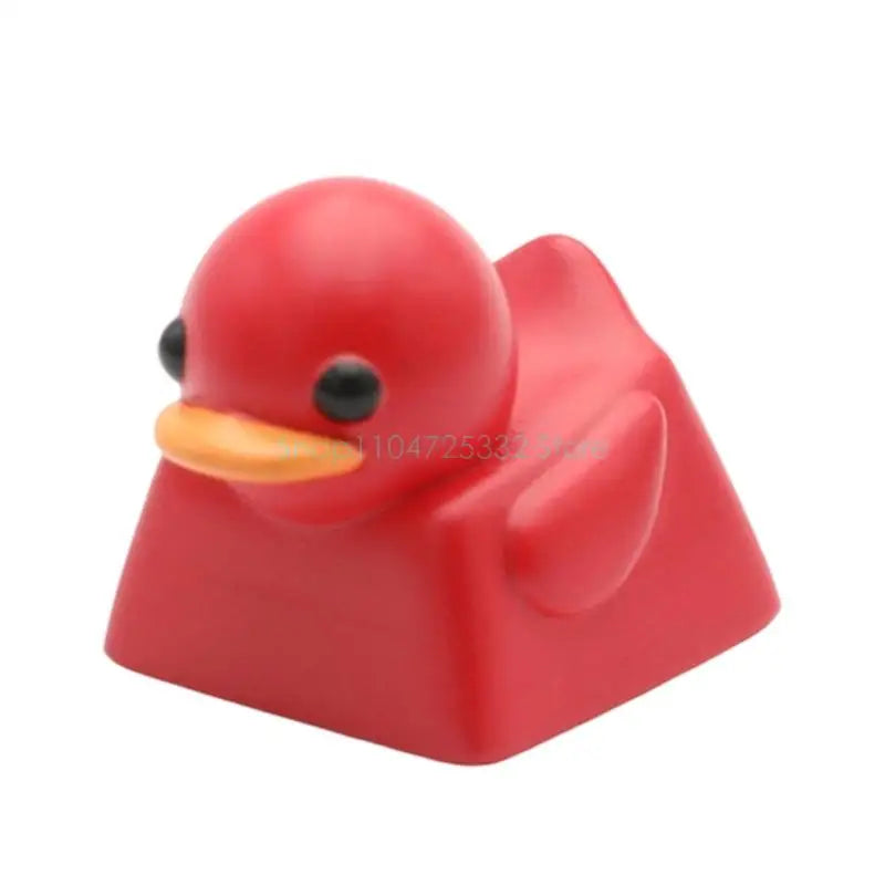 Cute Duck Keycap Cartoon Resin Keycaps for Switches Mechanical Gaming Keyboards DIY Personaliing 3D Keycap Keyboards Decoration