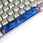 ECHOME Koi Fish Spacebar Keycaps 6.25U Custom Resin DIY Cherry Spacebar Keycaps MX Switch Translucent Keycap Mechanical Keyboard